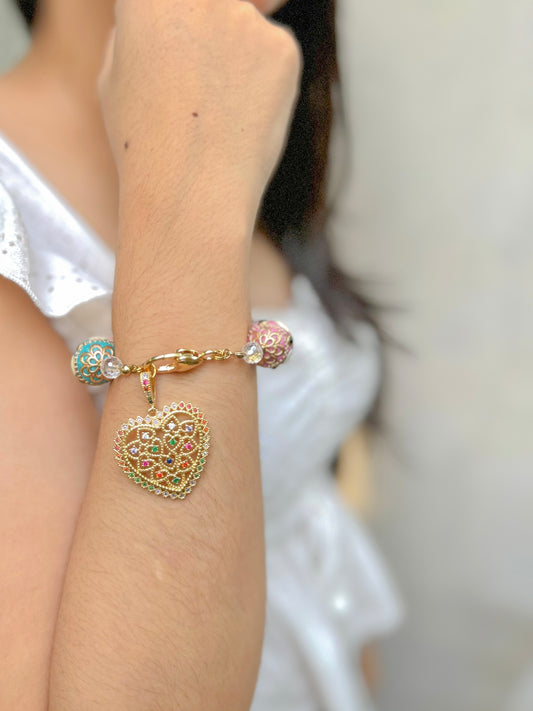 Pulsera Tibetana Pastel Mix